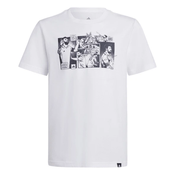 Adidas JJ1412 Y Messi G T Erkek Çocuk Spor Tişört - Resim 6