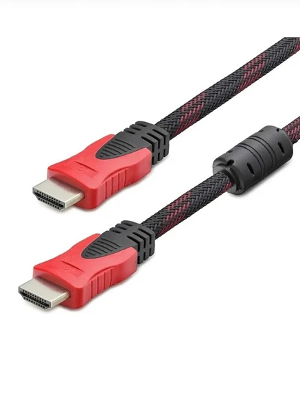 3 Metre Örgü Altin Uçlu Hdmi To Hdmi Kablo 4K 3D