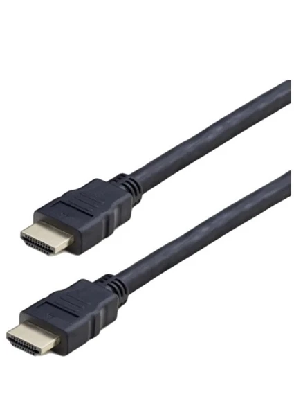 5 Metre Altin Uçlu Hdmi To Hdmi Kablo 4K 3D Siyah - 1