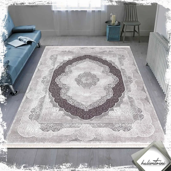 Padişah Halı Salon Halısı 200x290 Santo 31882 095 Gri - 2