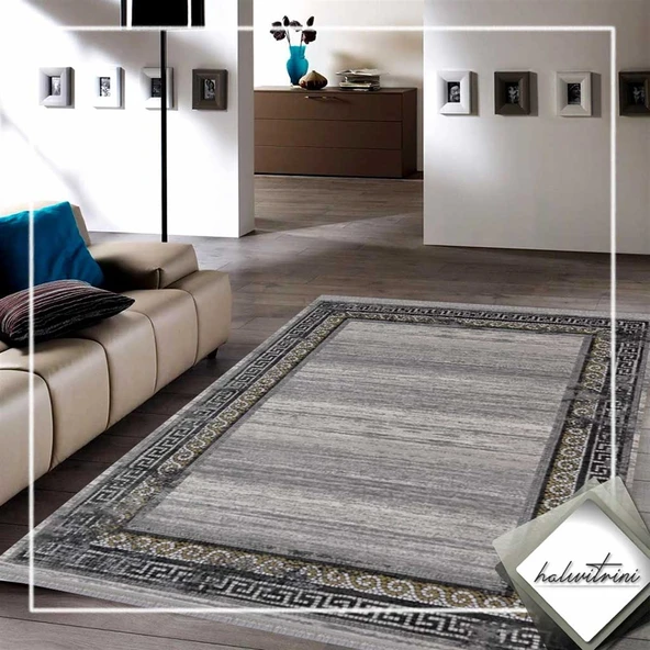 Padişah Halı Oda Halısı 160x230 Santo 34677 090 Gri - 2