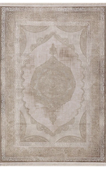 Padişah Halı Yolluk Halısı 100x200 Santo 32840 081 Vizon Krem 200 x 290 cm