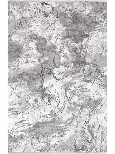 Padişah Halı Kişiye Özel Ebatlı Kişiye Özel Ölçü Kesme Halı Eternity 31970 095 Gri 80 x 250 cm