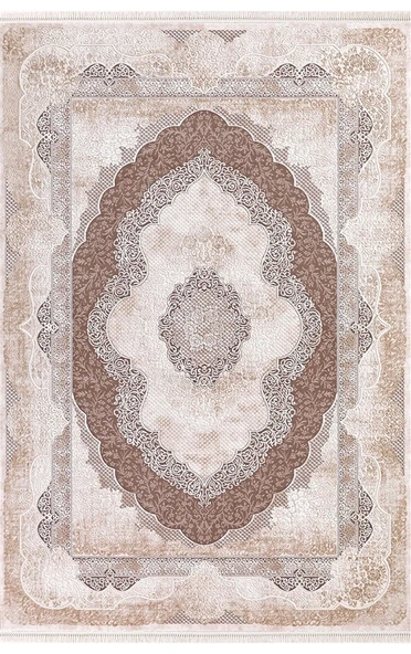Padişah Halı Yolluk Halısı 100x300 Santo 31882 080  Kahve Krem