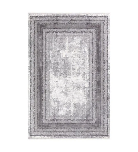Padişah Halı Kişiye Özel Ebatlı Kişiye Özel Ölçü Kesme Halı Eternity 31972 095 Gri 80 x 250 cm