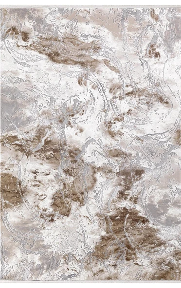 Padişah Halı Kişiye Özel Ebatlı Kişiye Özel Ölçü Kesme Halı Eternity 31970 080 Vizon 160 x 300 cm