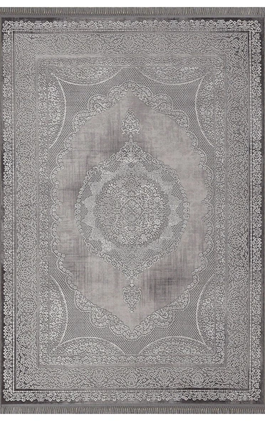 Padişah Halı Yolluk Halısı 100x200 Santo 32840 095 Gri Krem 200 x 290 cm