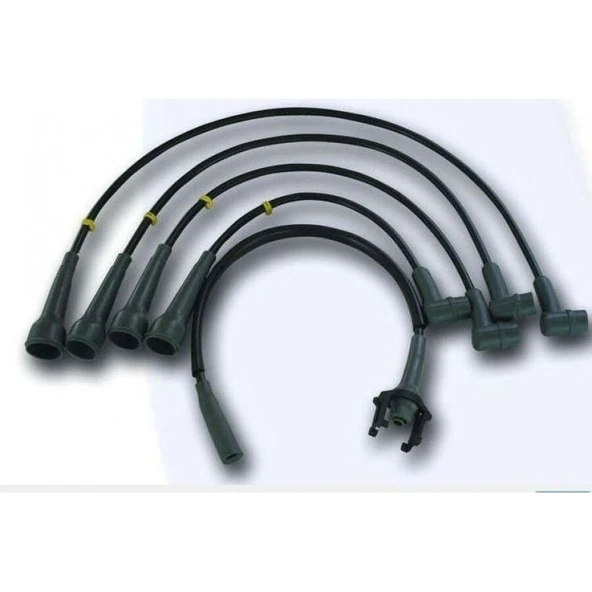 BUJİ+BOBİN KABLOSU TAKIM RENAULT R11 FLASH R21 MANAGER 1.7 CC (1987-1997)