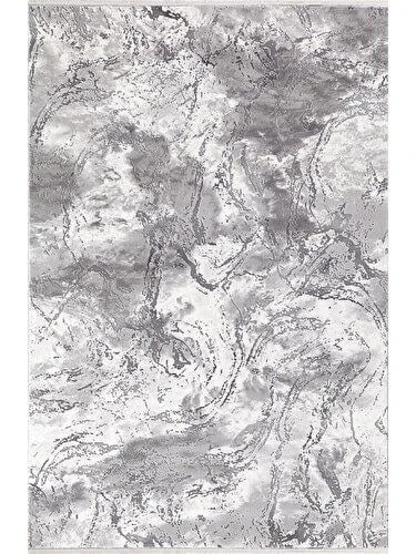 Padişah Halı Kişiye Özel Ebatlı Kişiye Özel Ölçü Kesme Halı Eternity 31970 095 Gri 200 x 450 cm