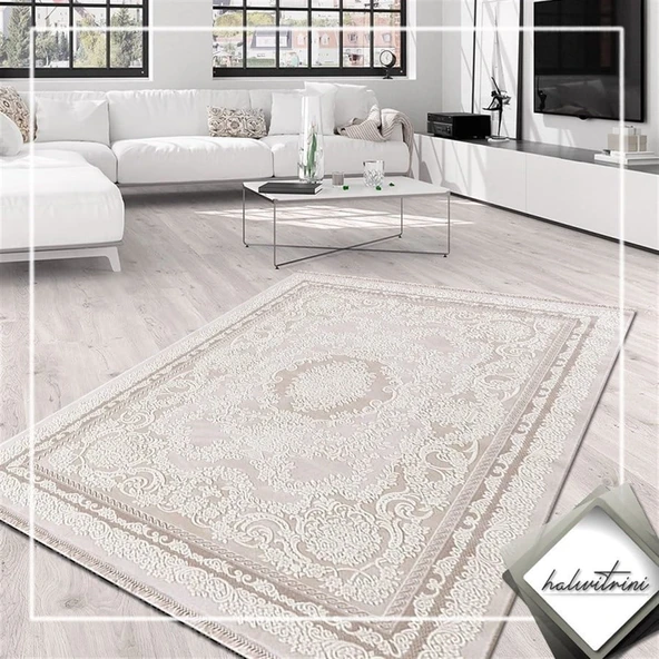 Padişah Halı Yolluk Halısı 100x200 Santo 32803 060 Bej - 2