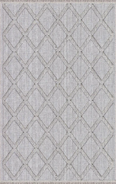Padişah Halı Kişiye Özel Ebatlı Kesme Ferida 61579 080 Vizon 200 x 350 cm