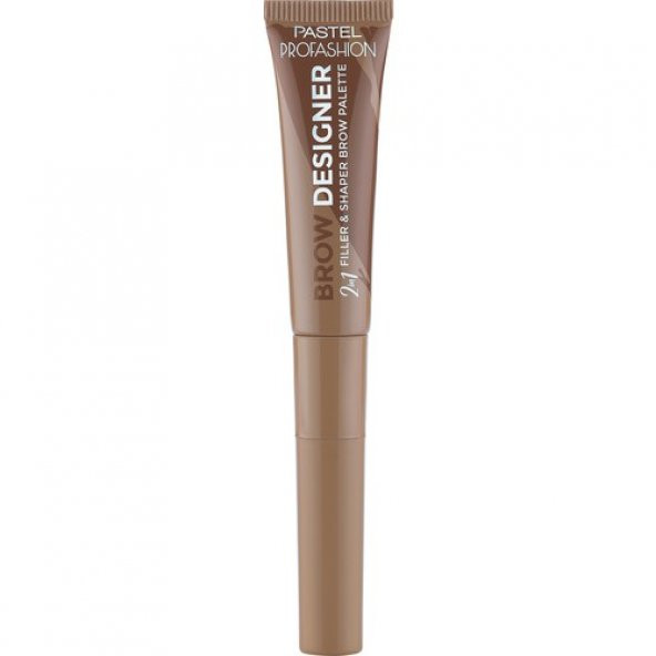 Pastel Profashion Brown Designer 2 In 1 Filler And Shaper Brow Palette Kaş Paleti 111