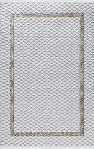 Padişah Halı Kişiye Özel Ebatlı Kişiye Özel Ölçü Kesme Halı Sümela 67011 095 Gri 100 x 400 cm
