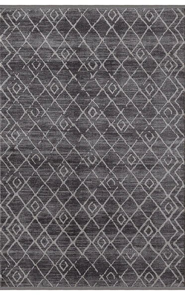 Padişah Halı Kişiye Özel Ebatlı Kişiye Özel Ölçü Kesme Halı Eternity 36138 090 Gri 200 x 450 cm