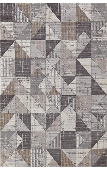 Padişah Halı Kişiye Özel Ebatlı Kişiye Özel Ölçü Kesme Halı Paris 36215 070 Vizon 200 x 450 cm