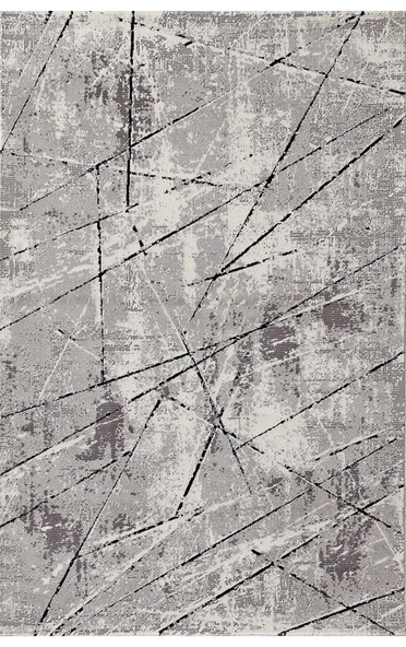 Padişah Halı Kişiye Özel Ebatlı Kişiye Özel Ölçü Kesme Halı Paris 36193 090 Gri 200 x 600 cm