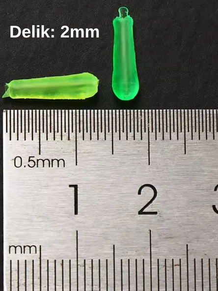Eagenset Yumuşak Silikon Kırmızı 50 Adet 1,3 cm. Delik :2mm - 2