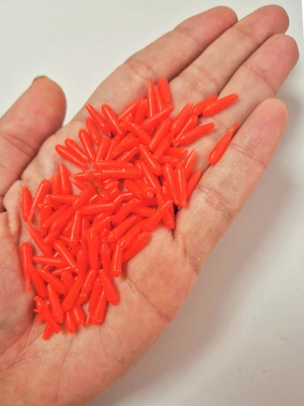 Eagenset Yumuşak Silikon Kırmızı 50 Adet 1,3 cm. Delik :2mm