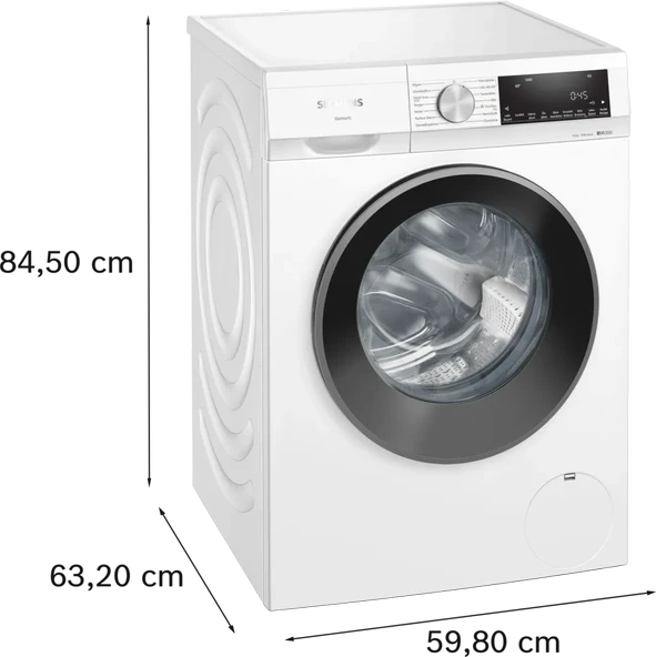 Siemens iQ300 WG52A202TR 1200 Devir 10 KG Çamaşır Makinesi - 6