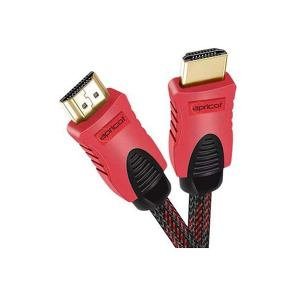 Apricot AP-HDK1.5 Örgülü 1.5 Mt HDMI Kablo
