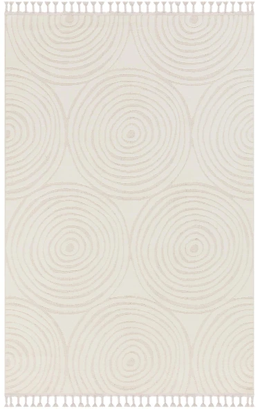 Duru Halı Shazam Koleksiyonu 2359A Krem Krem 80 x 300 cm