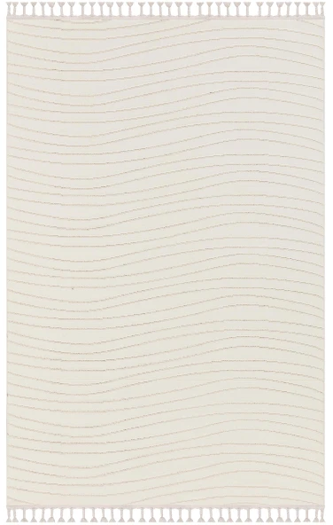 Duru Halı Shazam Koleksiyonu 2356A Krem Krem 80 x 150 cm