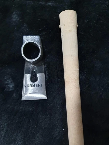 Sürmene Yapımı Dövme Çelik Usta Marangoz Keseri Küçük Boy Çivi Çakma - 2