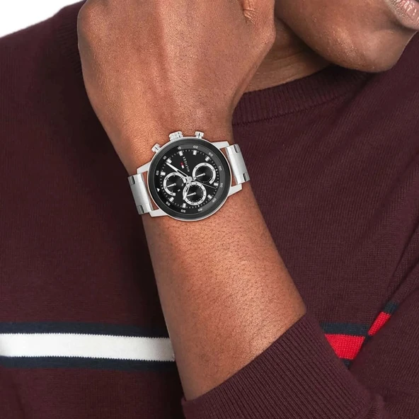 Tommy Hilfiger TH1792181 Erkek Kol Saati - Resim 4
