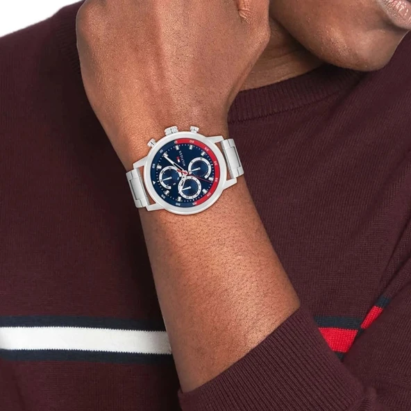 Tommy Hilfiger TH1792179 Erkek Kol Saati - Resim 4