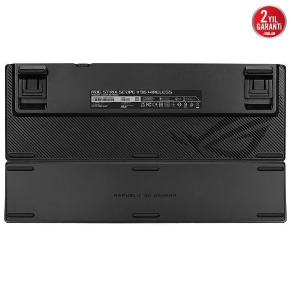 ASUS ROG STRIX SCOPE II 96 NX SNOW KABLOSUZ RGB GAMING KLAVYE ENG - 7