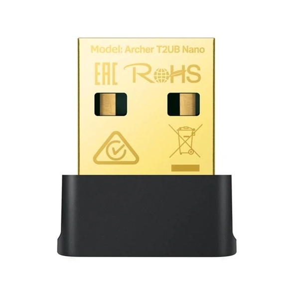 TP-LINK ARCHER T2UB AC600 Nano Wi-Fi Bluetooth 4.2 USB Adaptör