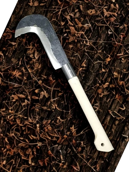 Sürmene Yıldızlı Dövme Çelik Tahra Orak Odun Budama Dal Kesme Sürmeneden