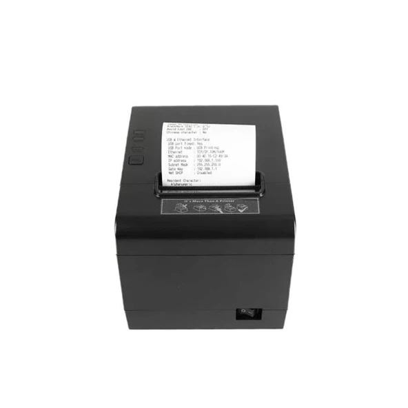 PERKON Q800 Direct Thermal USB,Seri,Ethernet Fiş Yazıcı - 3