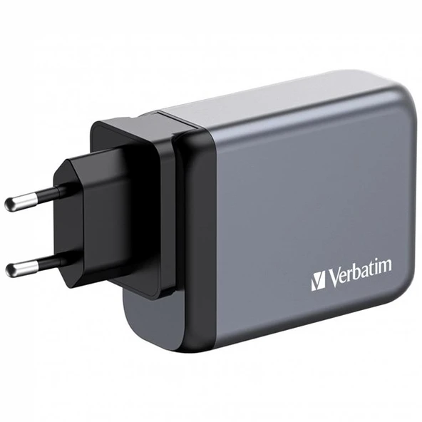 VERBATIM GNC-100 100W 4-Bağlantı Noktalı GaN Duvar Şarj Cihazı - 3