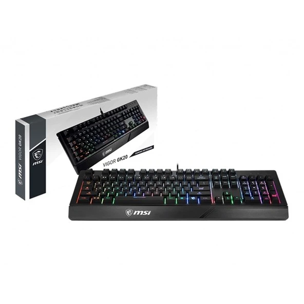 MSI GG VIGOR GK20TR RAINBOW GAMING KLAVYE - 5