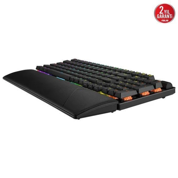 ASUS ROG STRIX SCOPE II 96 NX SNOW KABLOSUZ RGB GAMING KLAVYE ENG - 6