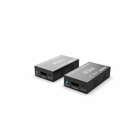 INCA 1port IEX-60 1port HDMI (giriş) 1port Ethernet (Cat6) HDMI Repeater 60metre mesafeye kadar - 2