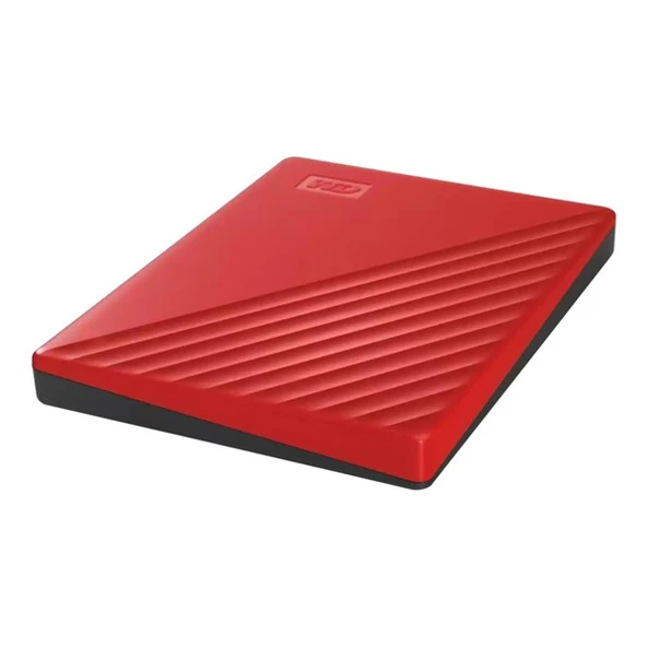 WD 2TB MY PASSPORT (THIN) RED WDBYVG0020BRD-WESN USB 3.0 HARİCİ DİSK KIRMIZI - 3