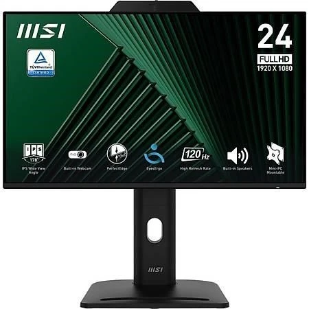 MSI 23.8" FLAT IPS PRO MP242PMG 1MS 120HZ HDMI-DP PIVOT MONİTÖR - 1