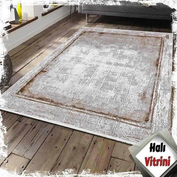 Dinarsu Halı Oda Halısı 160x230 Electra 31974 080 Kahverengi Açık - 2