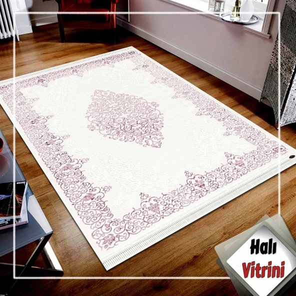 Dinarsu Halı Salon Halısı 170x250 Gold GD001 655 Krem - 3