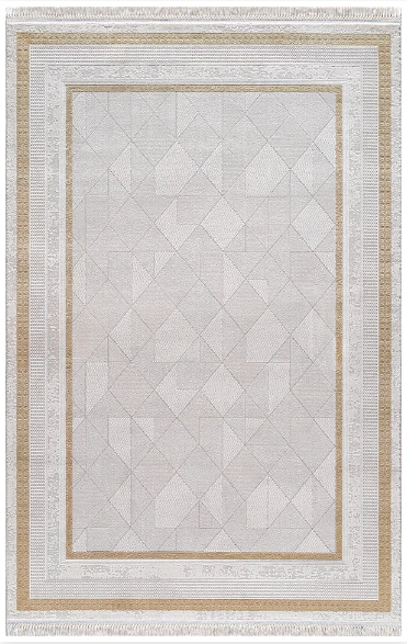 Dinarsu Halı Arora Koleksiyonu 66569 075 Gold 80 x 300 cm