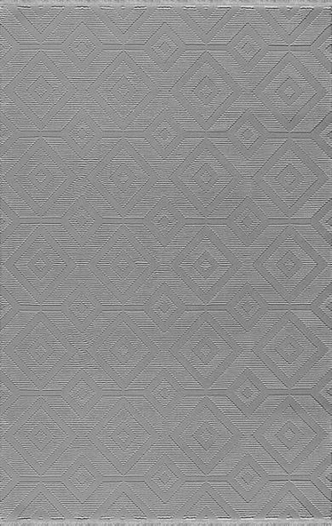 Dinarsu Halı Tarz Koleksiyonu 63374 095 Gri Gri 80 x 150 cm