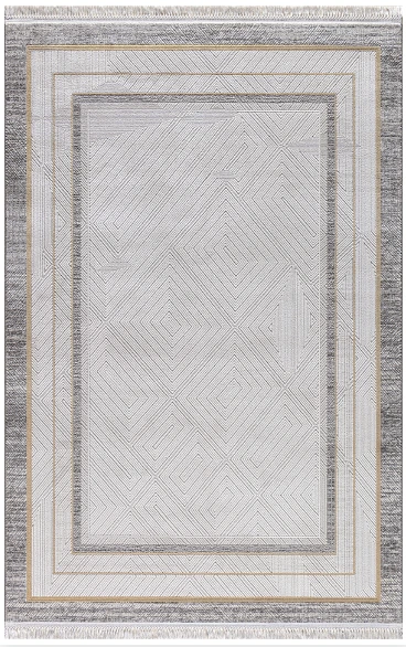 Dinarsu Halı Arora Koleksiyonu 66570 075 Gri 80 x 300 cm
