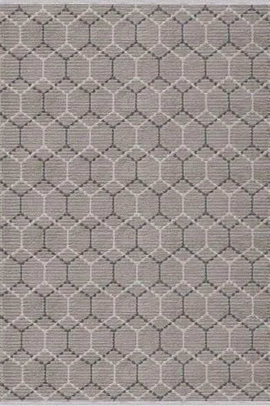 Dinarsu Halı Nero Koleksiyonu 36471 695 Gri Gri 80 x 300 cm
