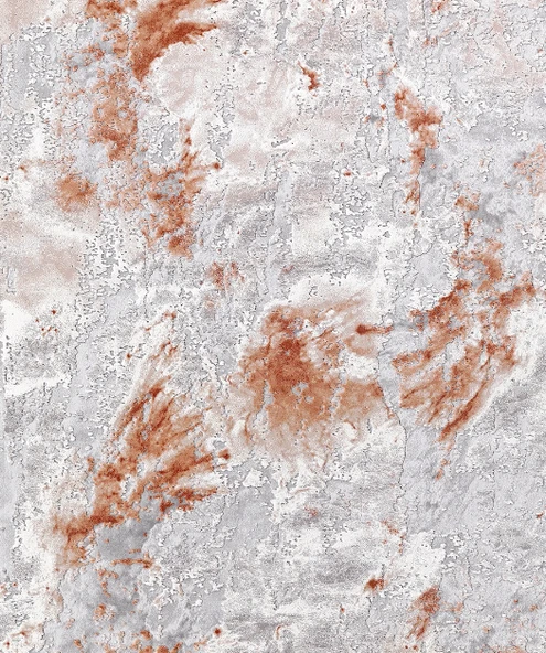 Dinarsu Halı Electra Koleksiyonu 31973 020 Turuncu 80 x 300 cm