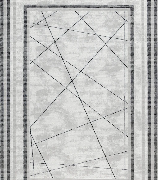 Dinarsu Halı Arora Koleksiyonu 65662 090 Gri 160 x 160 Daire