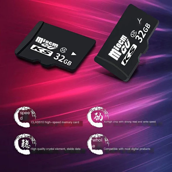 Yüksek Hız C10-U3 256G TF Hafıza Kartı - 3