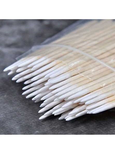 Güzellik Çubuğu 7cm Uçlu Pamuklu Kulak Çubuğu - 300 Adet - 2