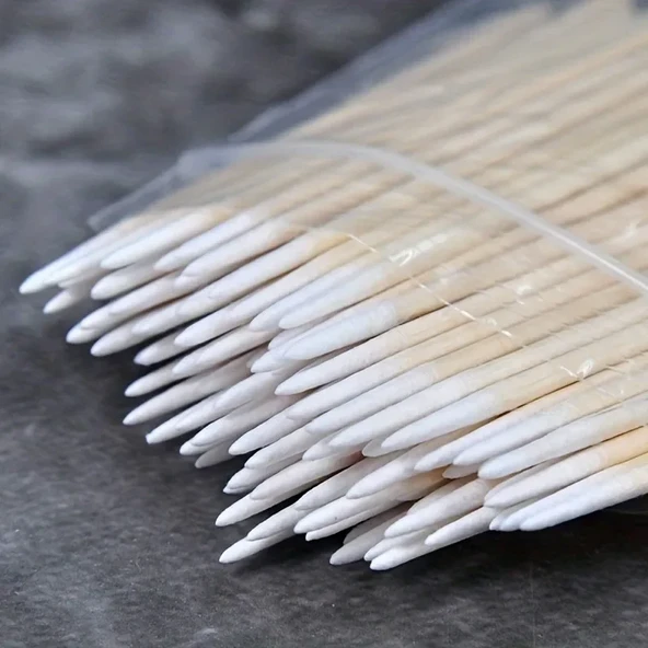 Kulak Bakım Pamuklu Çubuklar - 300 Adet - 10 cm - 5
